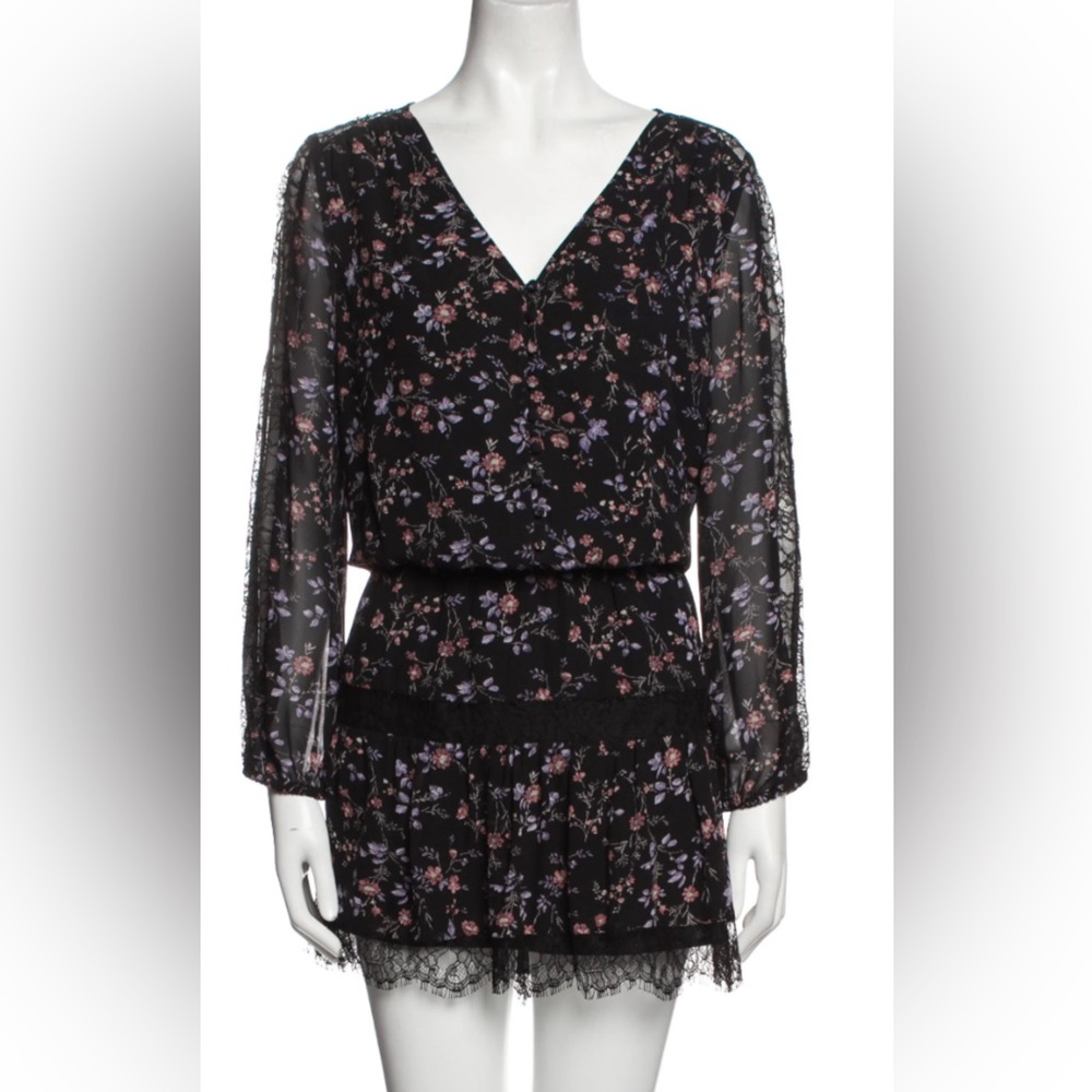 Joie Silk Black Auggie Dress - size small!